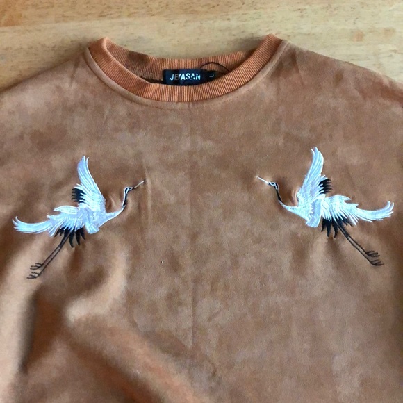Jevasan Suede Sweater - Picture 2 of 3